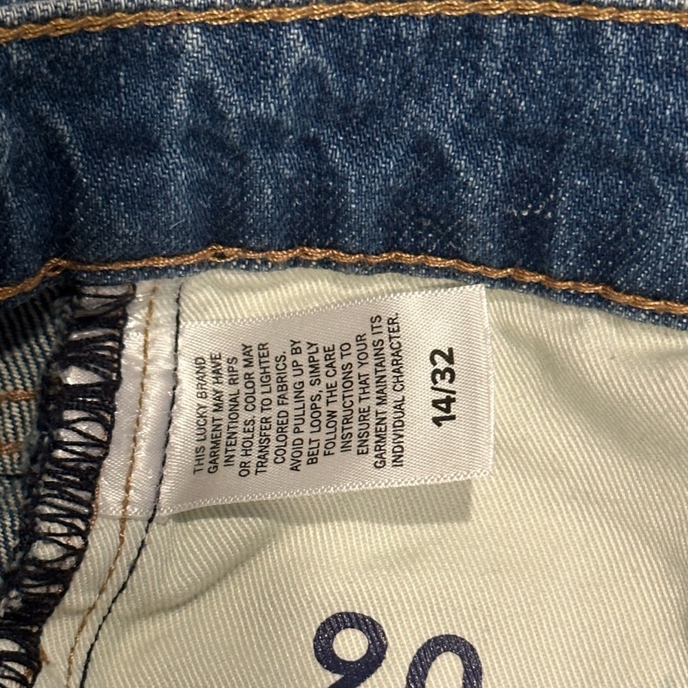 Lucky Brand Jeans 90s loose high rise crop - Picture 4 of 6